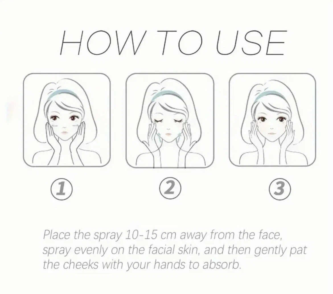 Monwell™ White Truffle Hydrating Facial Mist – Alcohol & Fragrance-Free (100ml)