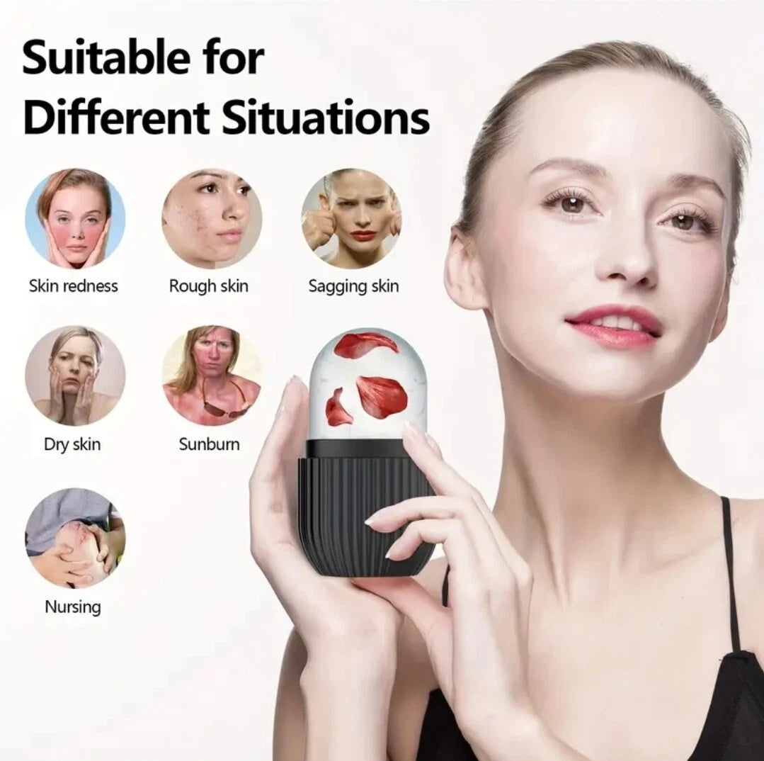 ❄️ Monwell Ice Roller – Depuff, Tighten & Refresh Your Skin Naturally